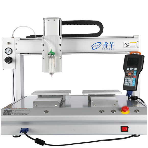 针筒双Y四轴平台点胶机